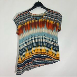 Live and Let Live Short Sleeve Blouse